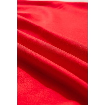 Fiery Red TOUCH DOWN Football Graphic Pullover Sweatshirt