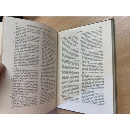 1920s/1930s "EVERY WOMAN'S LUCK BOOK" 1ST EDITION ILLUSTRATED HARDBACK BOOK (P3)