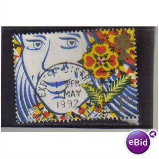 1991 GB QUEEN OF HEARTS F/U SG 1558