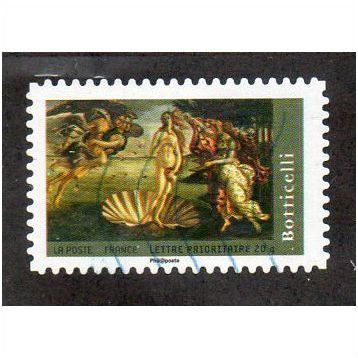 FRA 2008 (54c) 'ART -BOTTICELLI' FINE USED (EBID20706)