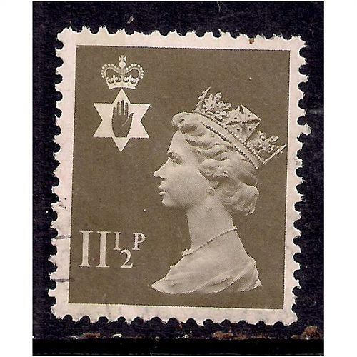 Northern Ireland GB 1981 11 1/2p Drab SG NI 34.(C36 )