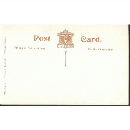 Queen Series Vintage British Postcard - Hackness Vicarage, Yorkshire