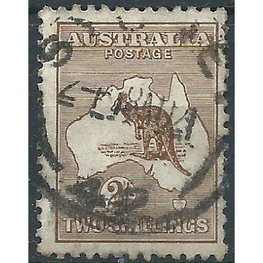 Australia 1916 SG41 2/- Brown Fine Used .. ..