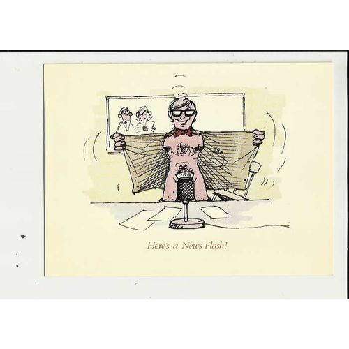 BAD TASTE (Silvey-Jex) Comic Postcard by Athena (9260)
