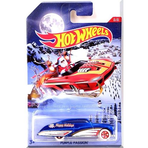 Hot Wheels - Purple Passion: '16 Holiday Hot Rods #5/5 *Blue Edition / Walmart*