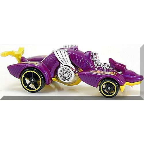 Hot Wheels - Knight Draggin': HW City 2015 - Street Beasts #35/250 *Purple*