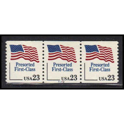 2605 23c U.S. Flag Very Fine MNH PNC A212/3 PA3180