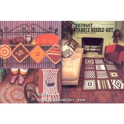 Bernat Tabriz Needle Art The Yarn For All Crafts Book No 233