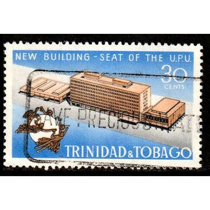 Trinidad & Tobago 1970 Universal Postal Union 30c Used Stamp UPU