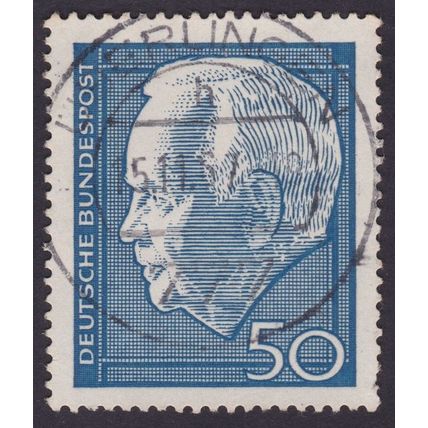 GERMANY Heuss 50pf Sc#714 USED @M148