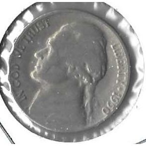 1950-D US Jefferson Nickel Fine