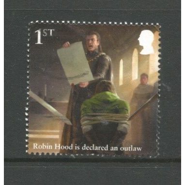 Great Britain 2023 Robin Hood declared an outlaw 1st class, used.
