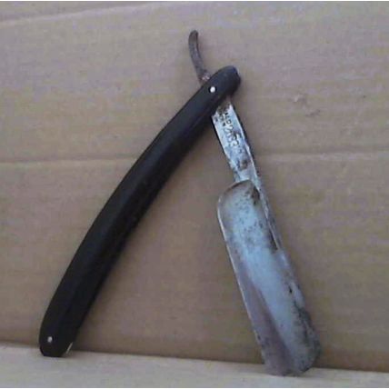 Vintage Gong Razor Cut Throat Straight Razor Vald 2633