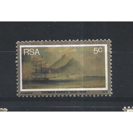 SouthAfrica.SG379 5c "Dutch East Indiaman,Table Bay".Fine Used.Sep25a