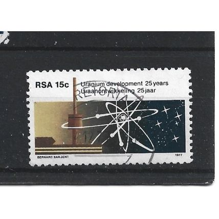 SouthAfrica.Uranium Development stamp.Fine Used.Sep25b