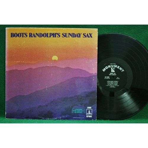 Boots Randolph - Sunday Sax - SLP 18092 - EX+