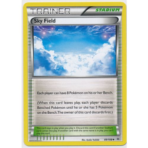 Pokemon Roaring Skies #89/108 Sky Field
