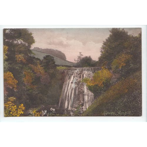 Hawes Aysgill Waterfall Yorkshire Postcard 56018