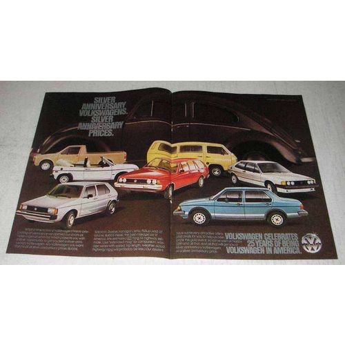 1981 Volkswagen Ad - Rabbit Dasher Vanagon Jetta Pickup