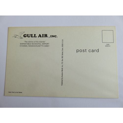Gull Air Inc. Aviation Postcard