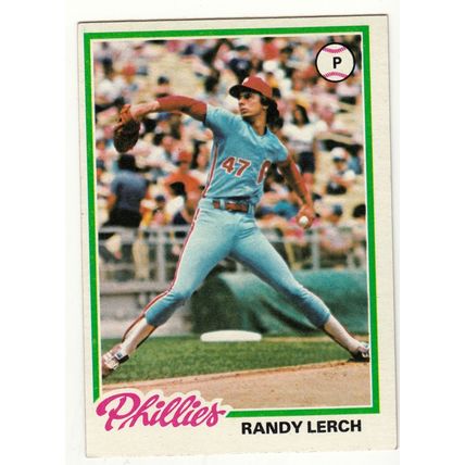 1978 Topps baseball card 271 Randy Lerch - Phillies