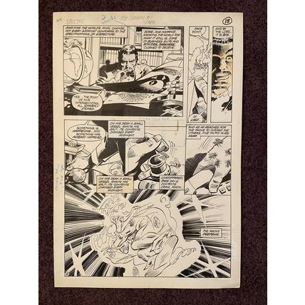 Spectre #1 p18 (1987) Colan Spectre returns to earth -Birth Page Winston Scullis