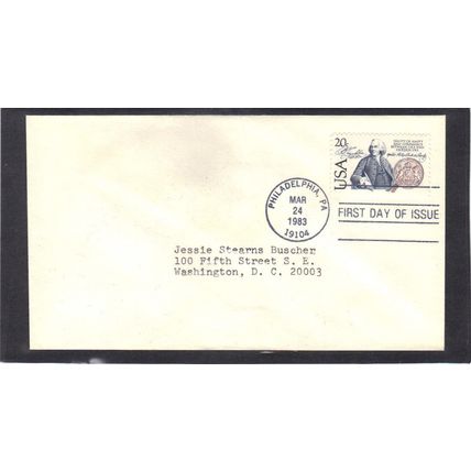 FDC 2036 20c Ben Franklin (No Cachet-Typed/A) CV40773