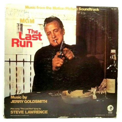 Jerry Goldsmith - The Last Run Soundtrack 1971 LP Vinyl Record (P6)