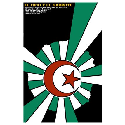 Movie Poster for film EL OPIO y el garrote.Opium hammer.Room art decor design