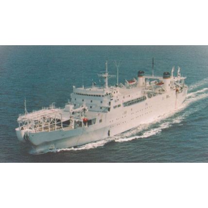USNS Zeus T-ARC 7 Cable Navy Ship Postcard
