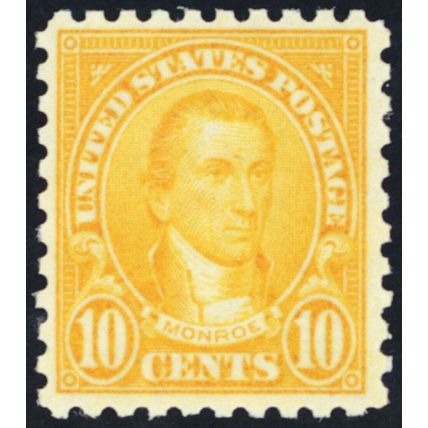591, Mint FVF NH 10¢ Perf 10 Washington *** Stuart Katz