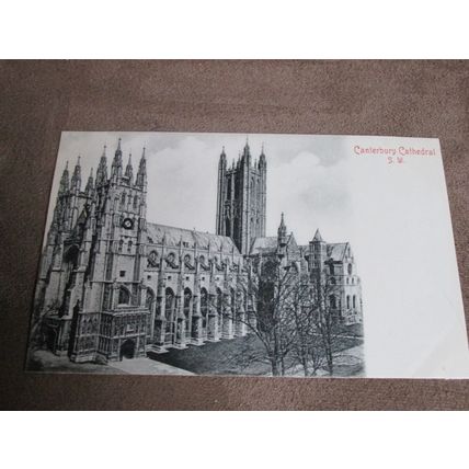 Early Stengel Postcard - Canterbury Cathedral from S.W - Kent