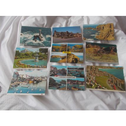 CORNWALL CARDS VARIOS X 9 POST O.SEAS (20/01)