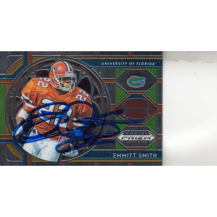 EMMITT SMITH 2019 AUTOGRAPHED UNIV OF FLORIDA TO DALLAS COWBOYS HOF SB CHAMPION
