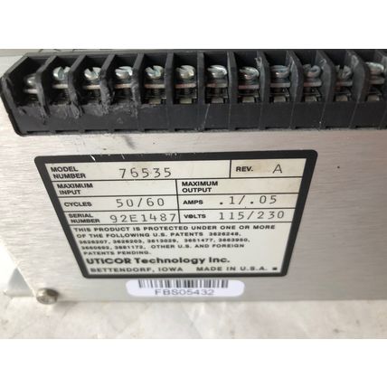 NEW UTICOR TECHNOLOGY 76535 ISOLATED BIDIRECTIONAL ADAPTERS, 115/230 VAC,HG