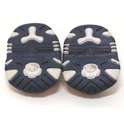 Build A Bear Workshop Skechers Tennis Shoes White And Navy Zipper Leather