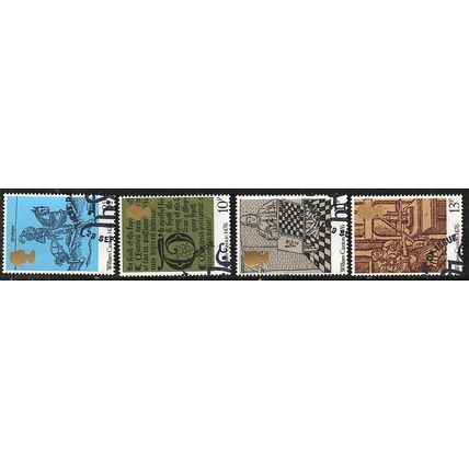1976 - GB - Printing Anniversary - Set - Very Fine Used - Stock Clearance