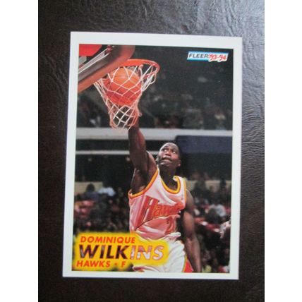 Three (3) Dominique Wilkins Basketball Cards (See Picture and Description Below)