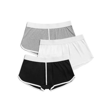 Mens Soft Comfy Trunks Boxer Loose Bulge Pouch Underwear Shorts Underpants