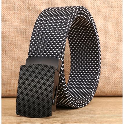 Men's Nylon Lightweight Belt Outdoor Casual Canvas Belt