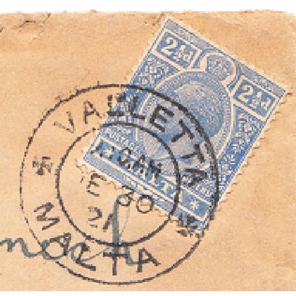 MALTA cover postmarked Valetta, 30 Dec, 1931 - to USA