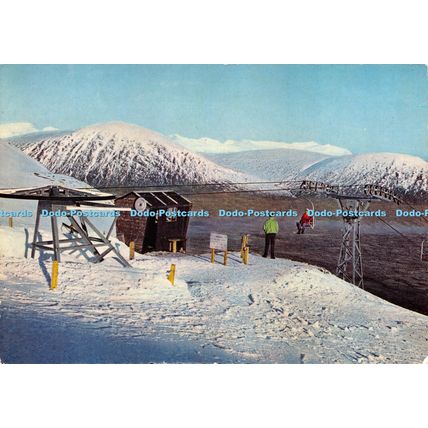 D025521 Chair Lift. Meall a Bhuiridh. Glencoe. Valentines. Scots Pictorial Serie