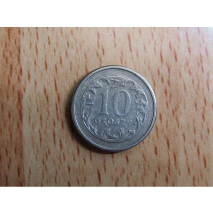 Poland 1990 10 Groszy Coin