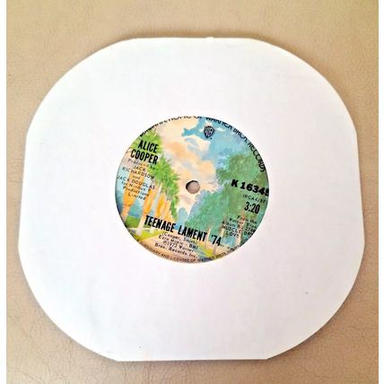 Alice Cooper : Teenage Lament '74 : 7" Single : 1973