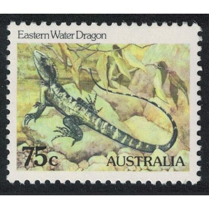 Australia Eastern Water Dragon Lizard 75c 1981 MNH SG#801