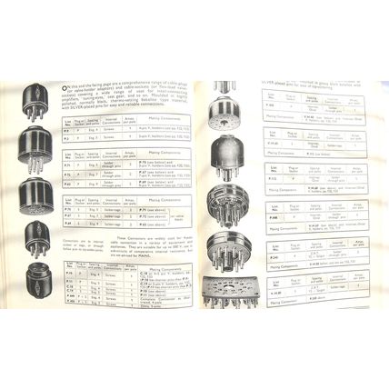 Bulgin Catalogue 1954 to 1955 See What Your Vintage Valve Hi-Fi is Made From