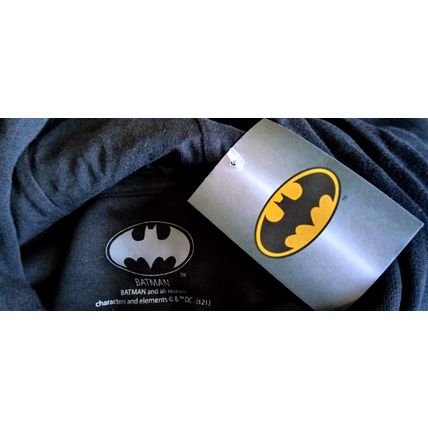 Official BATMAN Hoodie Adult XL JOKER PENGUIN RIDDLER - NEW