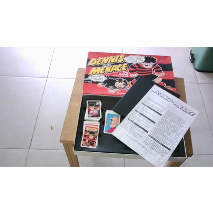 DENNIS THE MENACE: THE GAME (Paul Lamond Games) VINTAGE 1989 - SEE NOTES