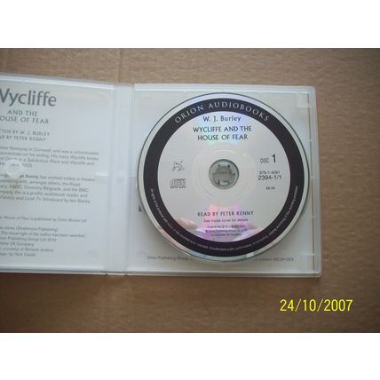 Wycliffe & The House of Fear-W.J.Burley CD Audio book 6 CDs Unabridged
