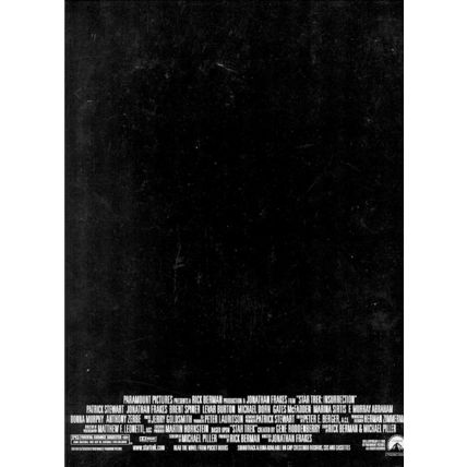 1998’s STAR TREK INSURRECTION original screening program